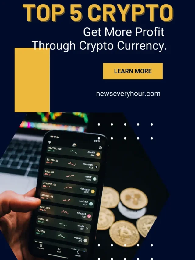 Top 5 trending crypto currency